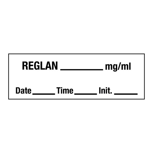 Reglan_mg/ml DTI 1/2 x 500 White w/Black